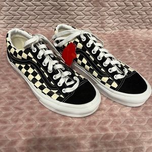 Old school checkered VANS